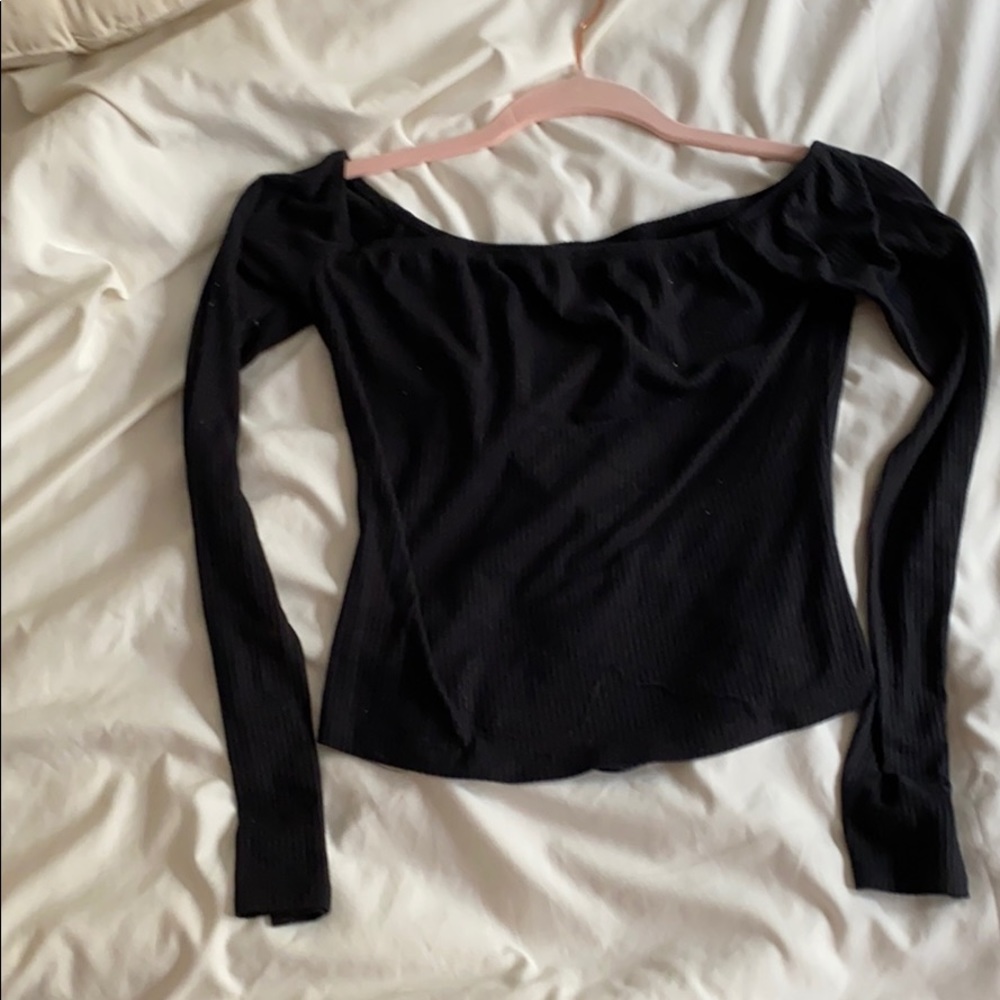 Fitting, Long Sleev Crop Top